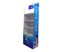 護扶品落地式紙展示架